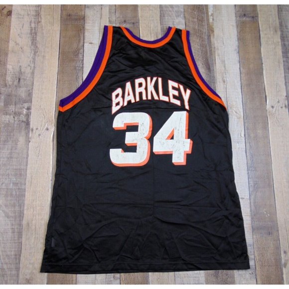 black charles barkley suns jersey
